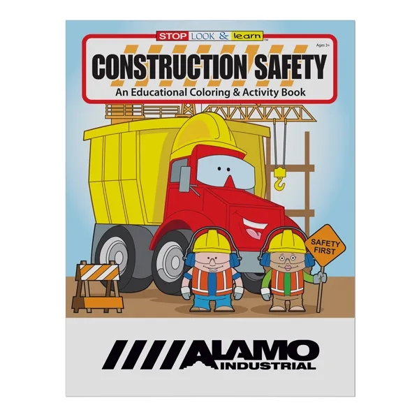 Construction Safety coloring book with 16 pages plus the cover.... from ASI 98360 WOWLine / WOWLine®