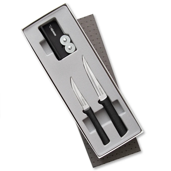 Paring pair plus sharpener gift set.... from ASI 35560 American Made Cutlery / American Made Cutlery