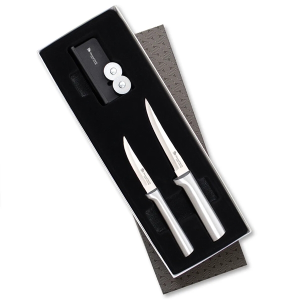 Paring pair plus sharpener gift set.... from ASI 35560 American Made Cutlery / American Made Cutlery