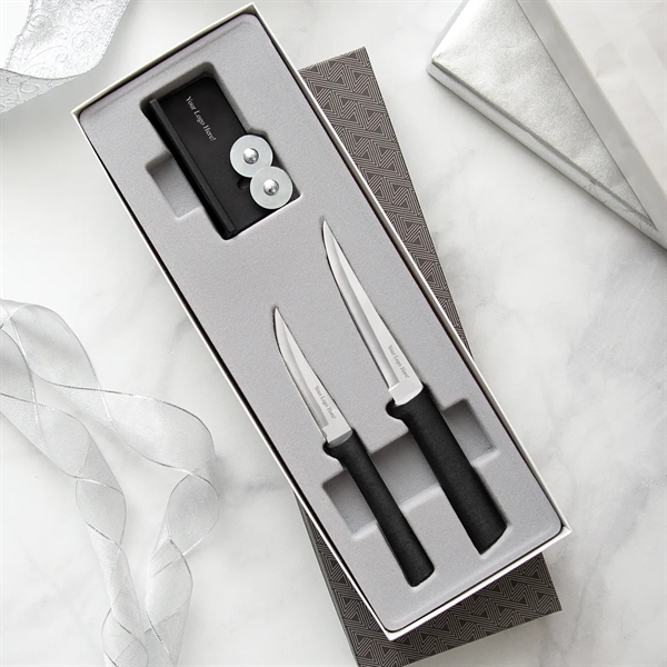 Paring pair plus sharpener gift set.... from ASI 35560 American Made Cutlery / American Made Cutlery