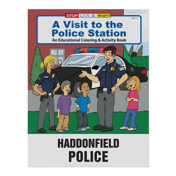 A Visit to the Police Station coloring book with 16 pages... from ASI 98360 WOWLine / WOWLine®
