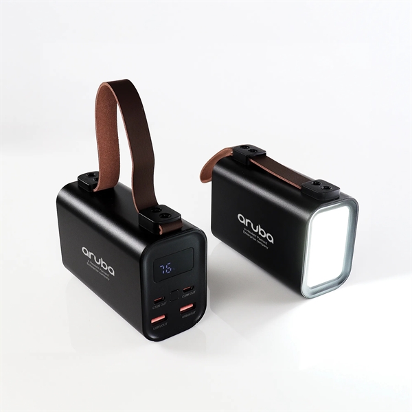 A 27,000 mAh Power Bank with a built in spotlight and... from ASI 91435 Tomax USA / Tomax