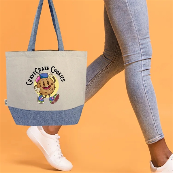 Sustainable style! 100% recycled canvas, chic design, perfect for promotions and... from ASI 67557 LimeLight Ent / Limelight USA