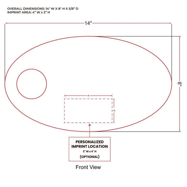 Made from Acacia Hardwood, each piece is unique as the wood's... from ASI 93986 Visions/Awardcraft
