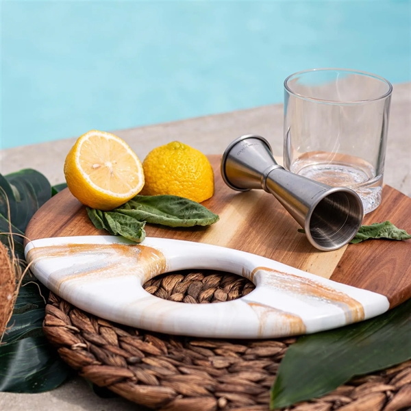 Made from Acacia wood, each piece is unique as the wood's... from ASI 93986 Visions/Awardcraft