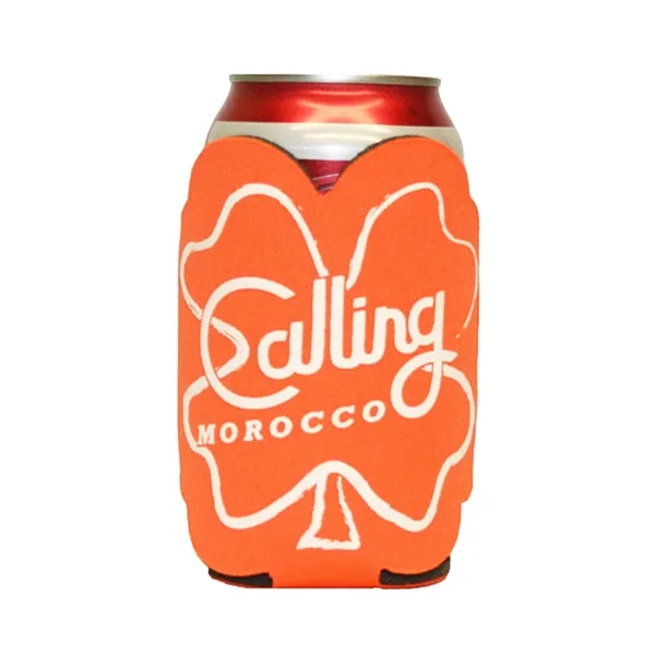 Premium Collapsible Foam Shamrock Shaped Can Insulator.... from ASI 63009 J I T Manufacturing Inc / Just in Time JIT Promo