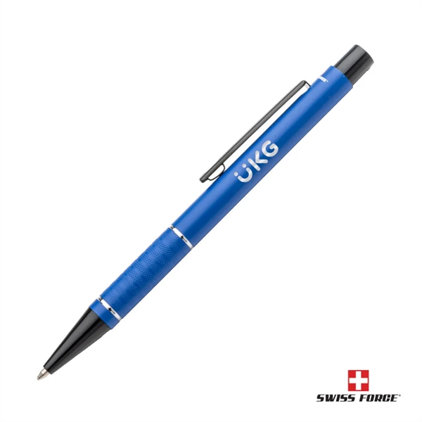 The Swiss Force® Aarburg aluminum clicker pen features a streamlined design,... from ASI 84592 St Regis Group
