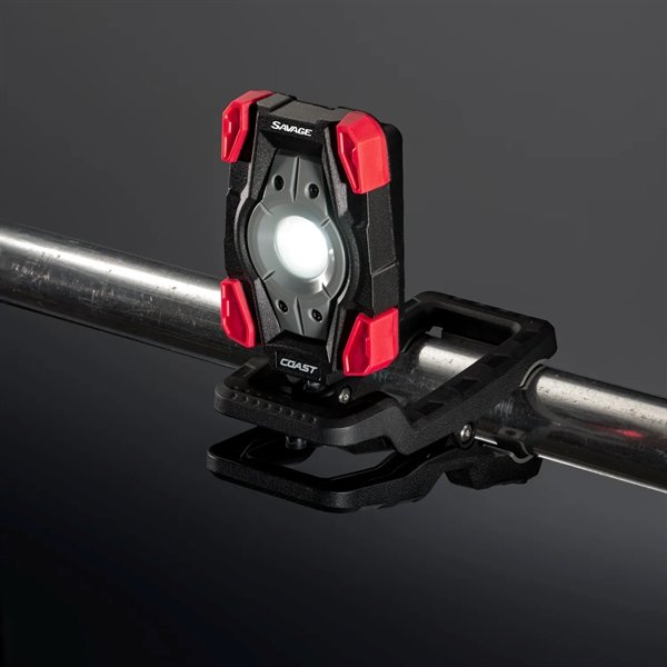 Coast Work Light with a durable clamp the ultimate handsfree light.... from ASI 46170 Compass Industries Inc