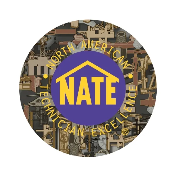 Oilfield Camo Full Color Dye Sublimated Premium Rubber 8" Round Shaped... from ASI 63009 J I T Manufacturing Inc / Just in Time JIT Promo