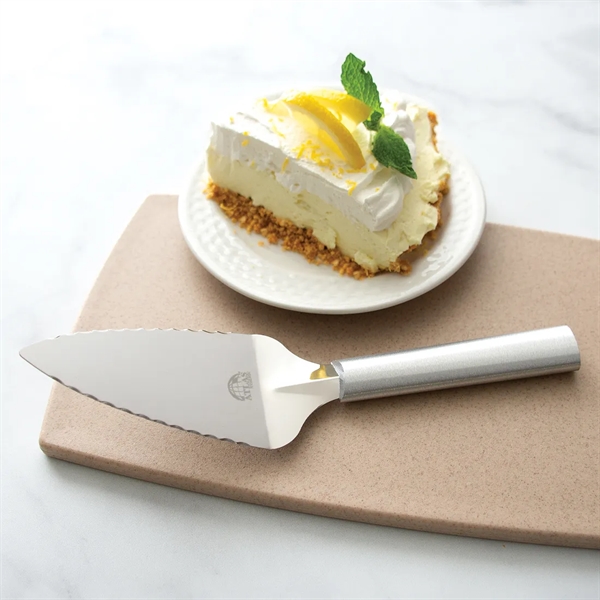 Serrated pie server, 4 1/8" x 2 3/8" triangle face.... from ASI 35560 American Made Cutlery / American Made Cutlery