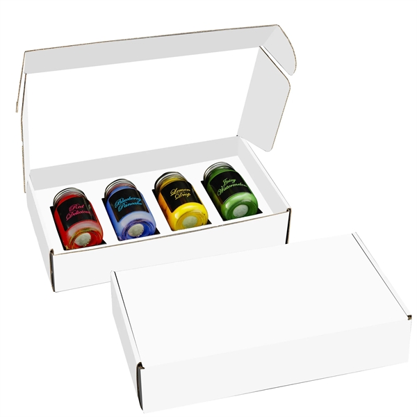 Made in the USA 4 oz. Color Candle Gift Set (4... from ASI 71685 Midnite Snax®