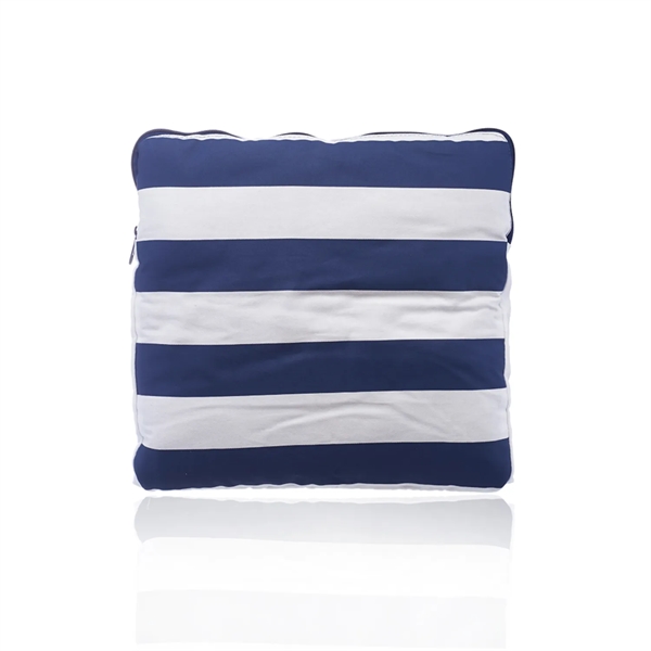 Travelmate 2-in-1 convertible pillow blanket  plus 1c1p silkscreen imprint.... from ASI 37218 Athena Promo (tm)