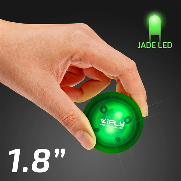 LED Rubber Bounce Ball, 1.8" & Super Bright! 3-5 Day Production... from ASI 34194 ALightPromos / Alight Promotional Products