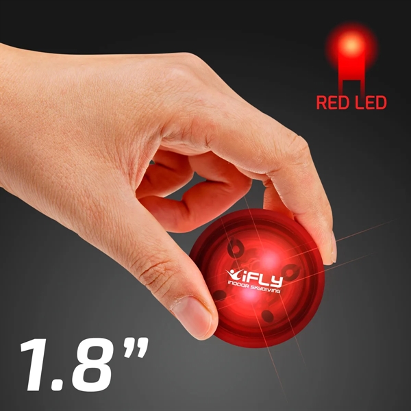 LED Rubber Bounce Ball, 1.8" & Super Bright! 3-5 Day Production... from ASI 34194 ALightPromos / Alight Promotional Products