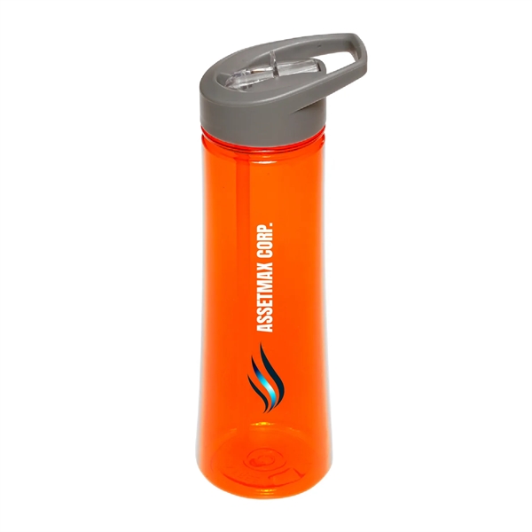 Hydrate with the Aqua Plastic Sports Bottle with drink spout. Made... from ASI 62088 IDProductsource