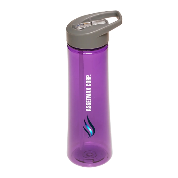 Hydrate with the Aqua Plastic Sports Bottle with drink spout. Made... from ASI 62088 IDProductsource
