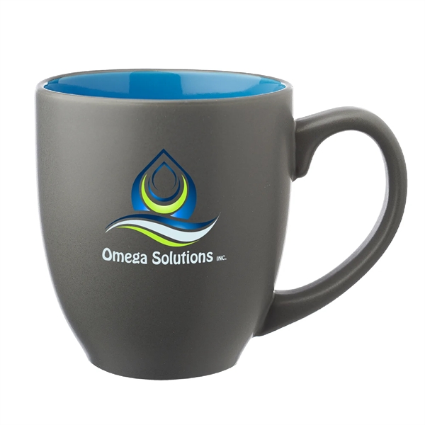 16oz Two Tone Ceramic Mug feature a high curved grip for... from ASI 62088 IDProductsource
