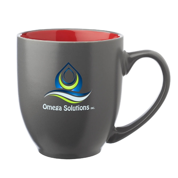16oz Two Tone Ceramic Mug feature a high curved grip for... from ASI 62088 IDProductsource