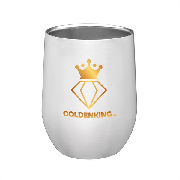 It's Five O'clock somewhere with the Steward Stainless Steel Wine Glasses.... from ASI 62088 IDProductsource