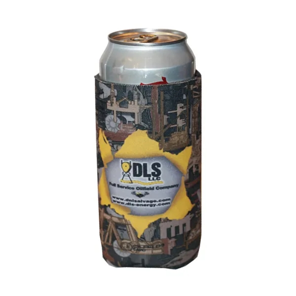 Oilfield Camo Full Color Dye Sublimated Premium Collapsible Foam 16oz Tall... from ASI 63009 J I T Manufacturing Inc / Just in Time JIT Promo