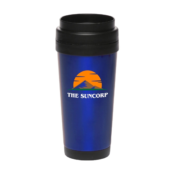 Stay on the move with the Intrepid stainless steel travel mug,... from ASI 62088 IDProductsource