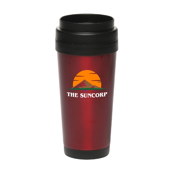 Stay on the move with the Intrepid stainless steel travel mug,... from ASI 62088 IDProductsource