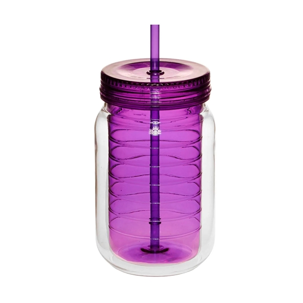 18 oz. double wall acrylic tumbler plus free 1 color silkscreen... from ASI 37218 Athena Promo (tm)