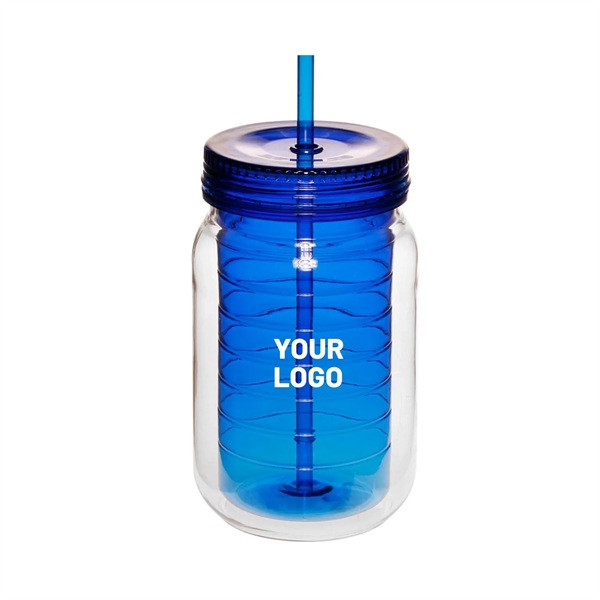 18 oz. double wall acrylic tumbler plus free 1 color silkscreen... from ASI 37218 Athena Promo (tm)