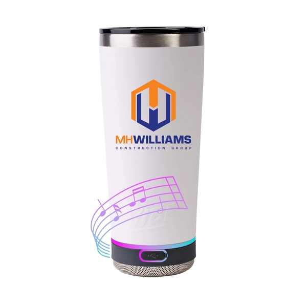 Vibe tumbler with a detachable Bluetooth speaker and dancing LED lights... from ASI 38120 Ball Pro / Diversified Quality Kitchenware