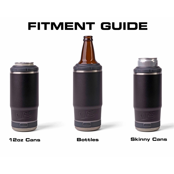 The Vibe Can Cooler keeps drinks cold and the music loud... from ASI 38120 Ball Pro / Diversified Quality Kitchenware