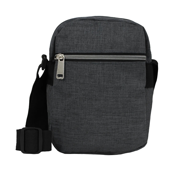 6" x 8" x 2" crossbody pouch with zipper closures and... from ASI 37980 Bagworld