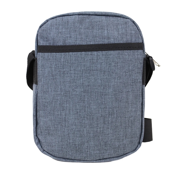 6" x 8" x 2" crossbody pouch with zipper closures and... from ASI 37980 Bagworld