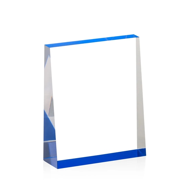 The Lansing Award is a thick freestanding acrylic award that tapers... from ASI 84592 St Regis Group / St Regis