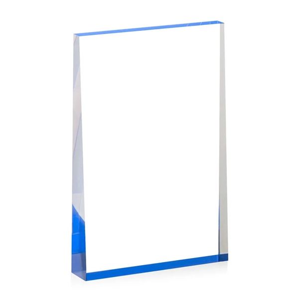 The Lansing Award is a thick freestanding acrylic award that tapers... from ASI 84592 St Regis Group / St Regis