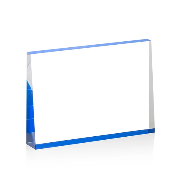 The Lansing Award is a thick freestanding acrylic award that tapers... from ASI 84592 St Regis Group / St Regis