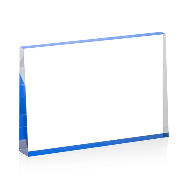 The Lansing Award is a thick freestanding acrylic award that tapers... from ASI 84592 St Regis Group / St Regis