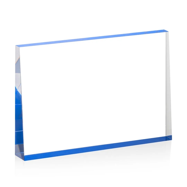 The Lansing Award is a thick freestanding acrylic award that tapers... from ASI 84592 St Regis Group / St Regis