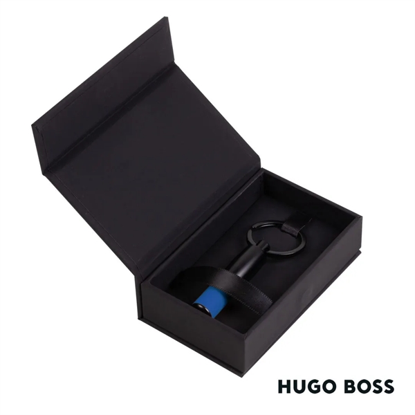 The Hugo Boss® Gear Matrix Key Ring comes in a tubular... from ASI 84592 St Regis Group