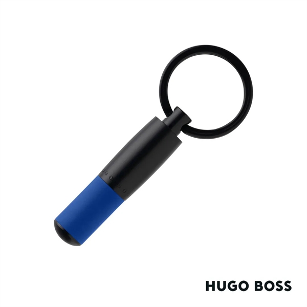 The Hugo Boss® Gear Matrix Key Ring comes in a tubular... from ASI 84592 St Regis Group