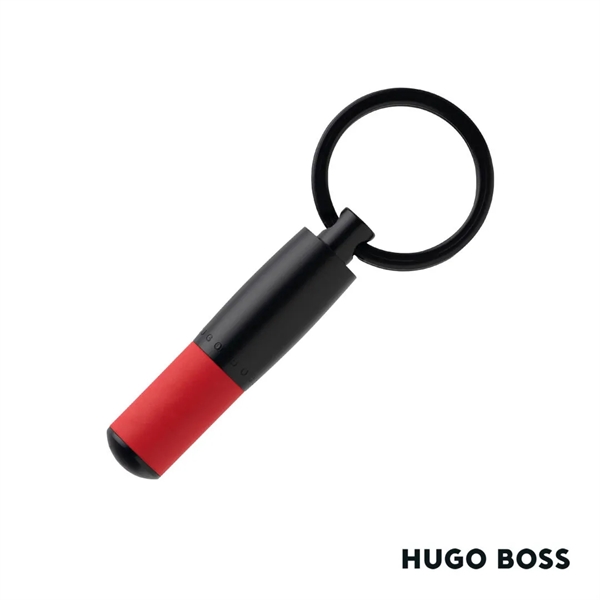 The Hugo Boss® Gear Matrix Key Ring comes in a tubular... from ASI 84592 St Regis Group