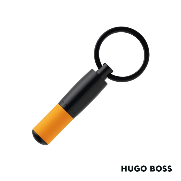 The Hugo Boss® Gear Matrix Key Ring comes in a tubular... from ASI 84592 St Regis Group