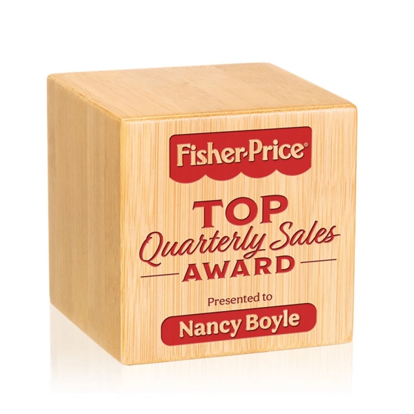 Elevate your recognition ceremonies with the Kenilworth Cube Bamboo Award— a... from ASI 84592 St Regis Group / St Regis