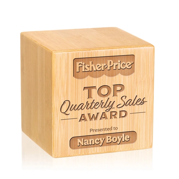 Elevate your recognition ceremonies with the Kenilworth Cube Bamboo Award— a... from ASI 84592 St Regis Group / St Regis