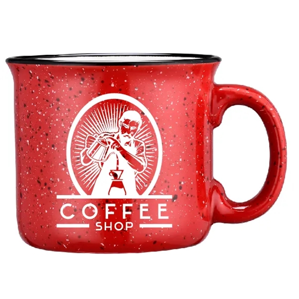 3.5" x 3.5" 15-ounce Speckled Campfire Mug... from ASI 36558 Aprons, Etc.