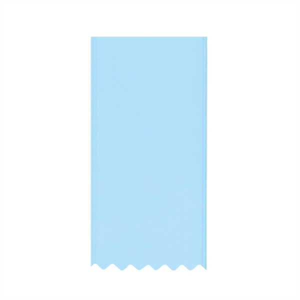 Premium grade custom ribbon with pinked edges, 1 5/8" x 4".... from ASI 93520 Ventura Inc