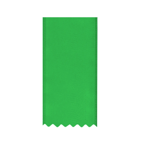 Premium grade custom ribbon with pinked edges, 1 5/8" x 4".... from ASI 93520 Ventura Inc