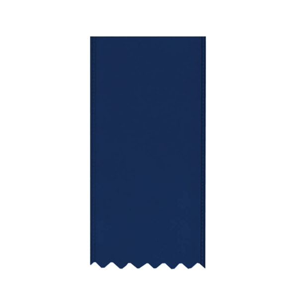 Premium grade custom ribbon with pinked edges, 1 5/8" x 4".... from ASI 93520 Ventura Inc