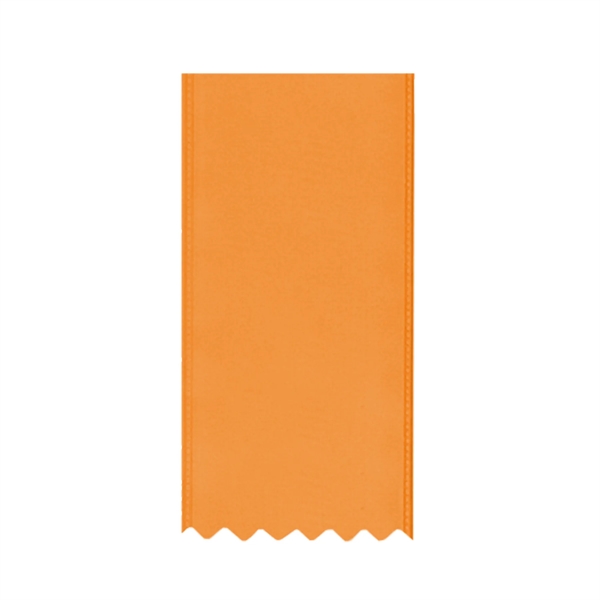 Premium grade custom ribbon with pinked edges, 1 5/8" x 4".... from ASI 93520 Ventura Inc
