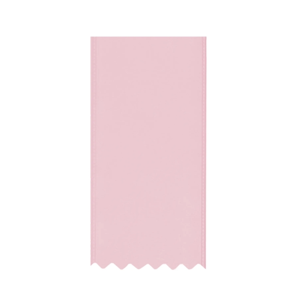 Premium grade custom ribbon with pinked edges, 1 5/8" x 4".... from ASI 93520 Ventura Inc