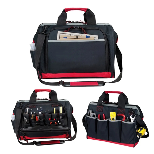 Deluxe poly tool bag keeps all your tools organized and within... from ASI 31517 Admart Products / Admart Line